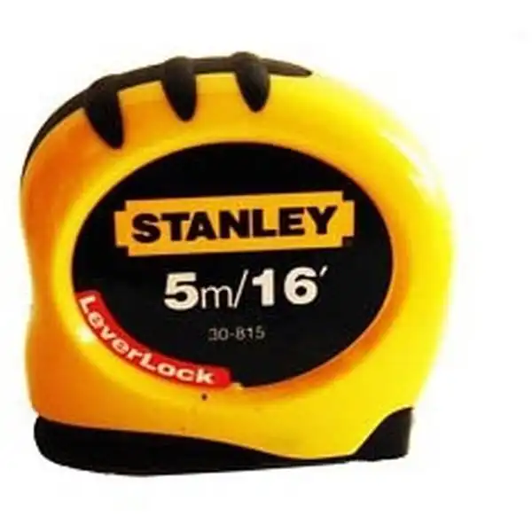 5m Thước cuộn lá thép LeverLock Stanley 30-815