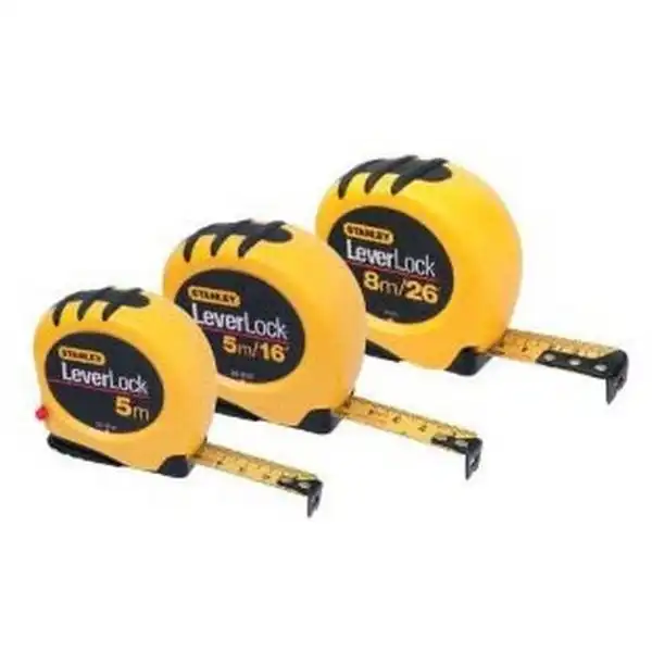 5m Thước cuộn lá thép LeverLock Stanley 30-816