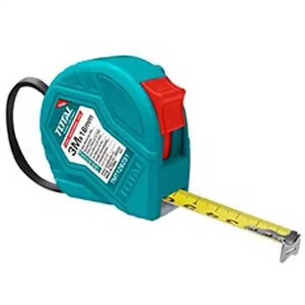 5m Thước cuộn thép nền vàng 25mm Total TMT126352