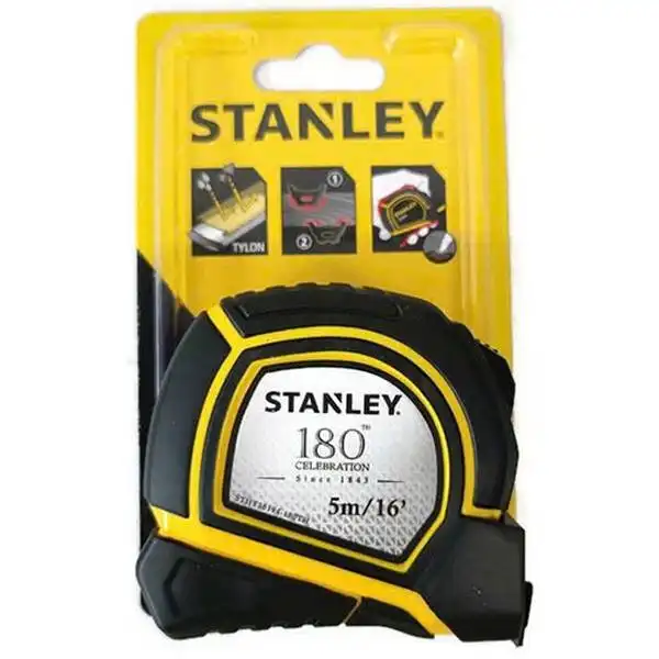 5mx19mm Thước cuộn thép (hệ mét và inch - rộng 19mm) Stanley STHT36194-180TH