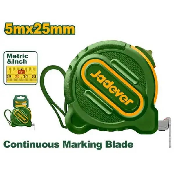 5mx25mm Thước cuộn thép hệ inch và mét Jadever JDMT1230