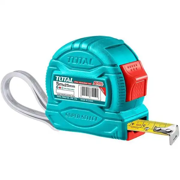 5mx25mm Thước cuộn thép Total TMT34525