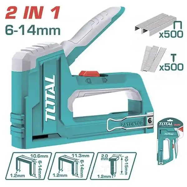 6-14mm Kìm bấm ghim 2 trong 1 Total THT31146