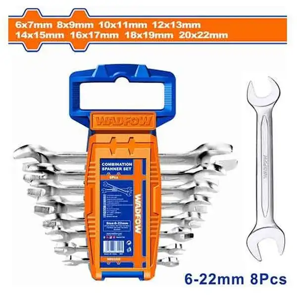6-22mm Bộ cờ lê 2 đầu miệng 5 chi tiết Wadfow WDS2208