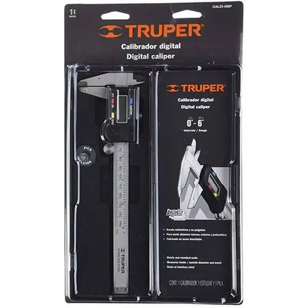 6 inch (150mm) Thước cặp điện tử Truper 14388 (CALDI-6MP)