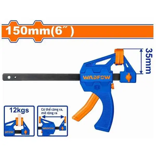 6 inch Cảo kẹp nhanh chữ F Wadfow WCP4376
