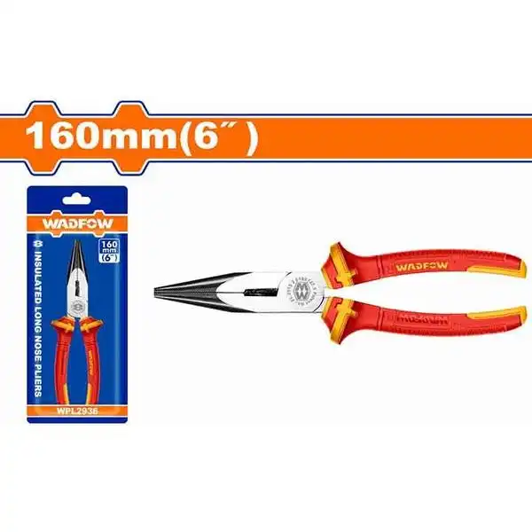 6 inch Kìm mũi nhọn cách điện Wadfow WPL2936