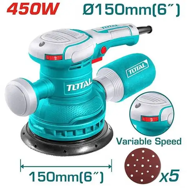 6 inch Máy chà nhám tròn 450W Total TF2061506