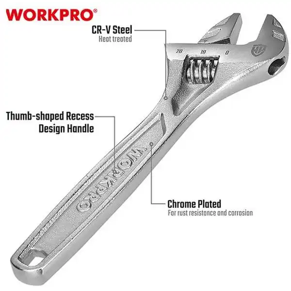 6 inch Mỏ lết (dòng Heave duty) Workpro WP272006