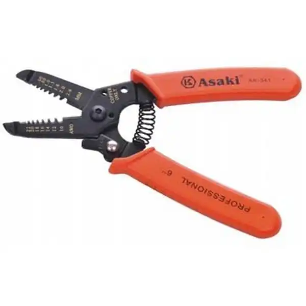 6 inch Kìm tước dây có lò xo Asaki AK-9101