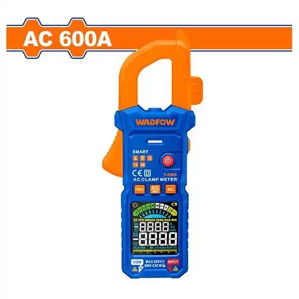 600A Ampe kìm đo AC kỹ thuật số Wadfow WDM6505