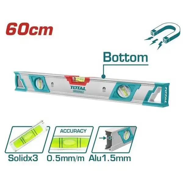 600mm Thước thủy từ tính Total TMT26086M (đổi qua TMT26028M)