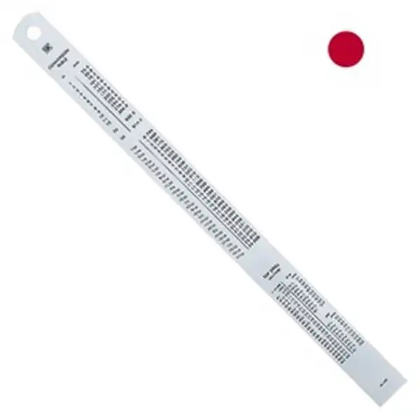 60cm Thước lá inox Niigata ST-600KD