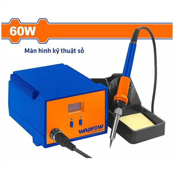 60W Bộ mỏ hàn chì chỉnh nhiệt độ (màn hình điện tử) Wadfow WEL8506