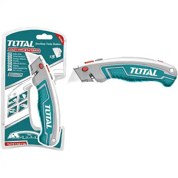 61x19mm Dao rọc giấy đa năng Total THT5126128