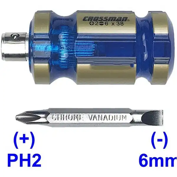 6.35x38mm Tuốc nơ vít 2 đầu Crossman 45-100