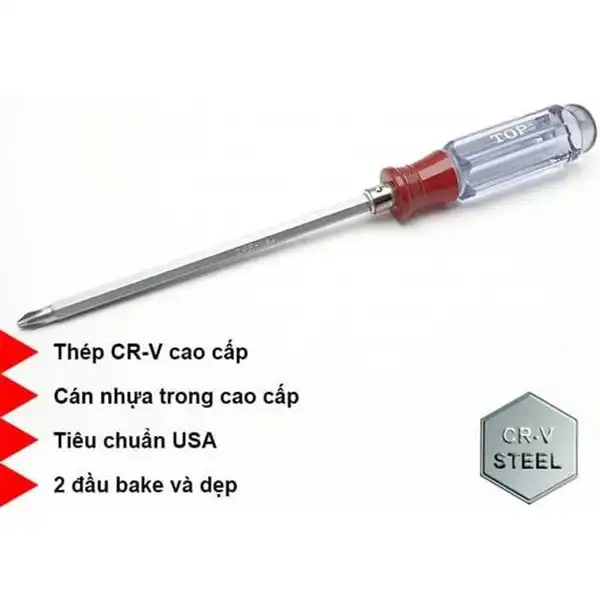 6x150mm Tuốc nơ vít 2 đầu TOP TSD-0175