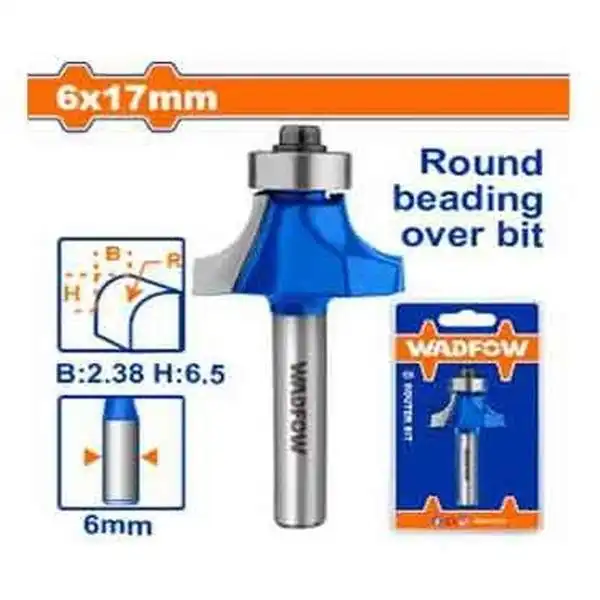6x17mm Mũi phay gỗ vát mép Wadfow WRG6401