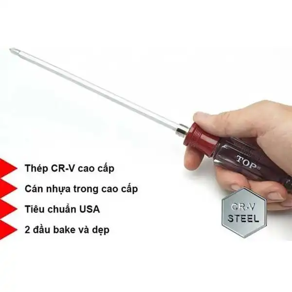 6x200mm Tuốc nơ vít 2 đầu TOP TSD-0225