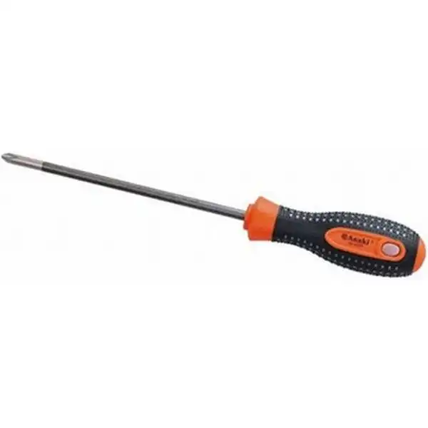 6x250mm Tô vít bake cán cao su chấm bi Asaki AK-6333