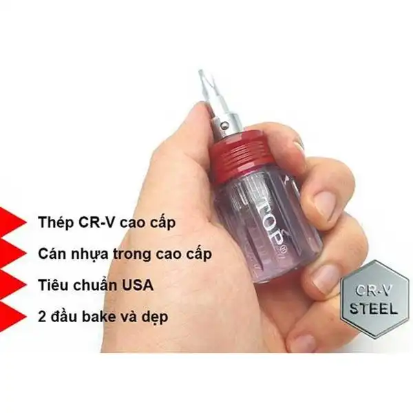 6x25mm Tuốc nơ vít 2 đầu TOP TSD-0055