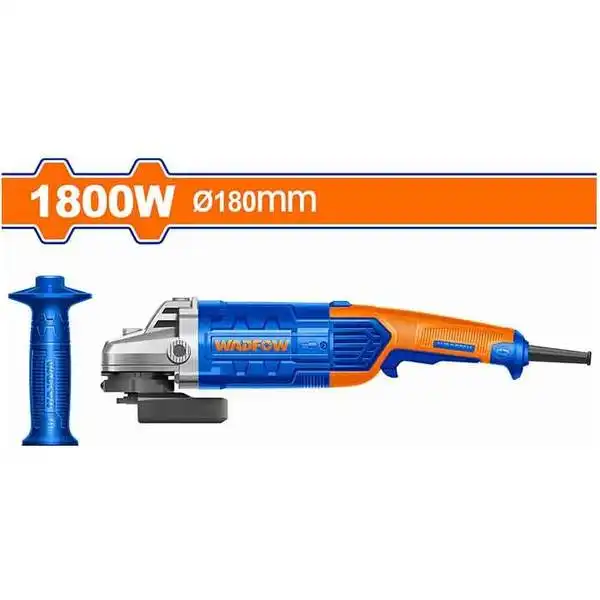 7 inch (180mm) Máy mài góc công tắc bóp 1800W Wadfow WAG851801