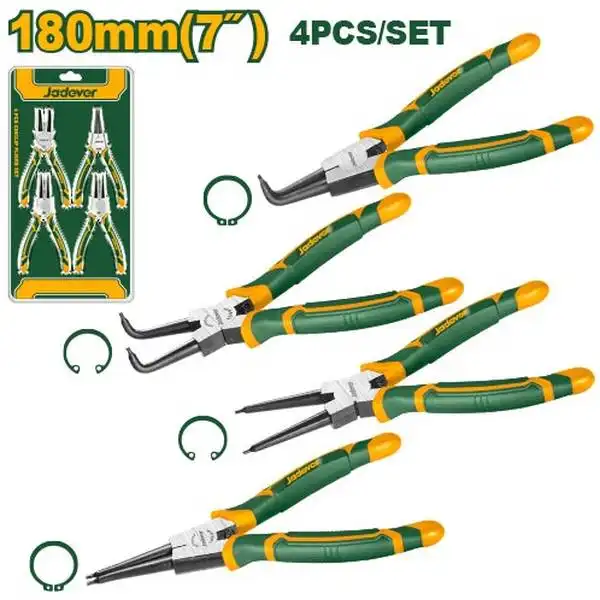 7 inch Bộ kìm mở phe 4 chi tiết Jadever JDPS2604
