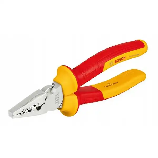 7 inch Kìm bấm cách điện 1000V Bosch 1600A02NE6