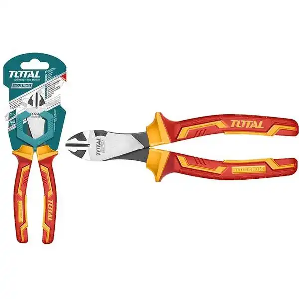 7 inch Kìm cắt cộng lực cách điện 1000V Total THTIP2571