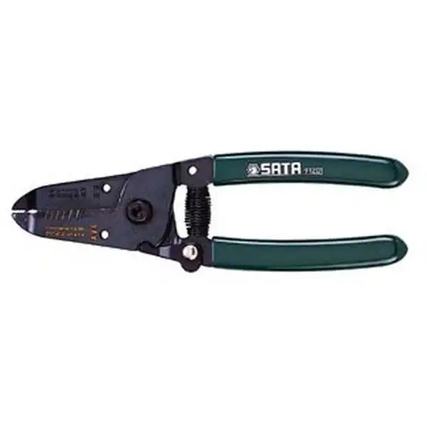 7 inch Kìm cắt, tuốt dây Sata 91-202 (91202)