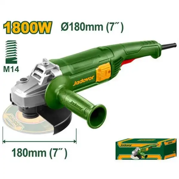 7 inch Máy mài góc công tắc bóp 1800W Jadever JDAG851801