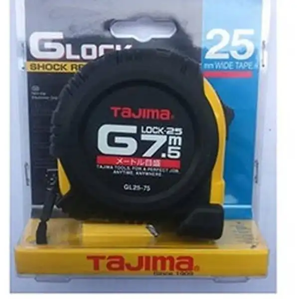 7.5m Thước cuộn thép chống va đập G-Lock Tajima G5P75M
