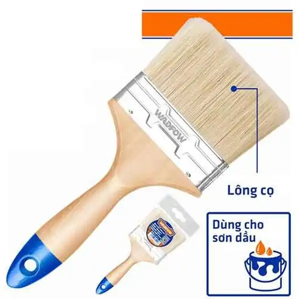 75mm Cọ sơn dầu cán gỗ Wadfow WPB2903