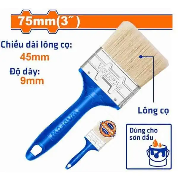 75mm Cọ sơn dầu Wadfow WPB1903