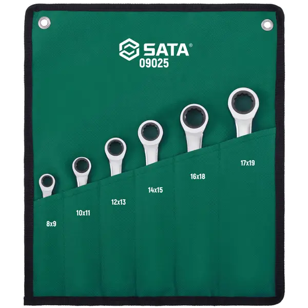 8-19mm Bộ cờ lê 2 đầu vòng SATA 09025