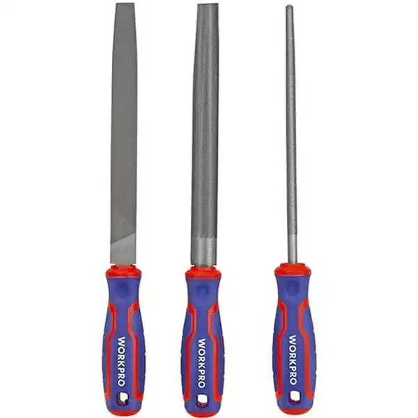 8 inch Bộ giũa kim loại 3 chi tiết Workpro WP201702