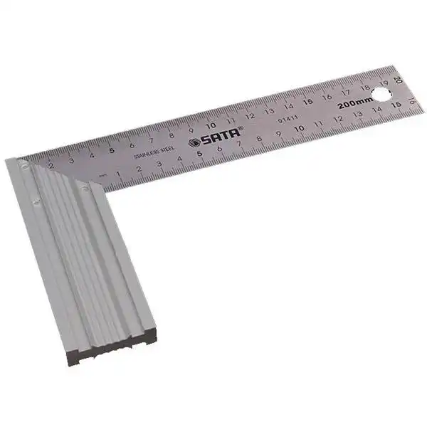 8 inch Thước Êke vuông Sata 91-411 (91411)