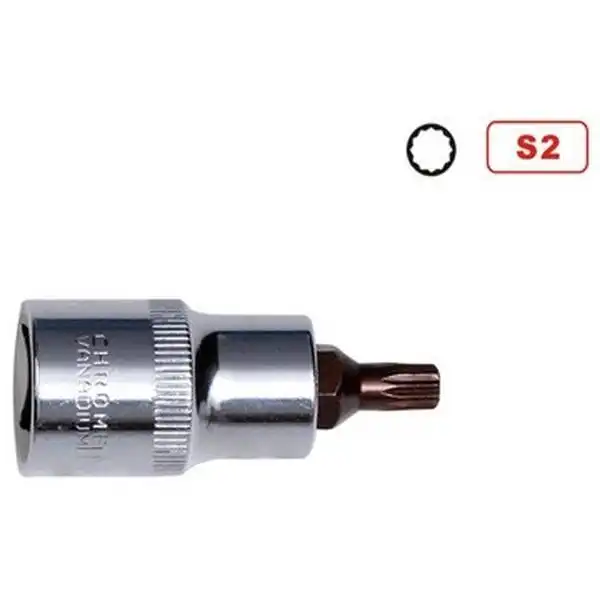 8 x 55mm Đầu tuýp lục giác 12 bông Asaki AK-7294