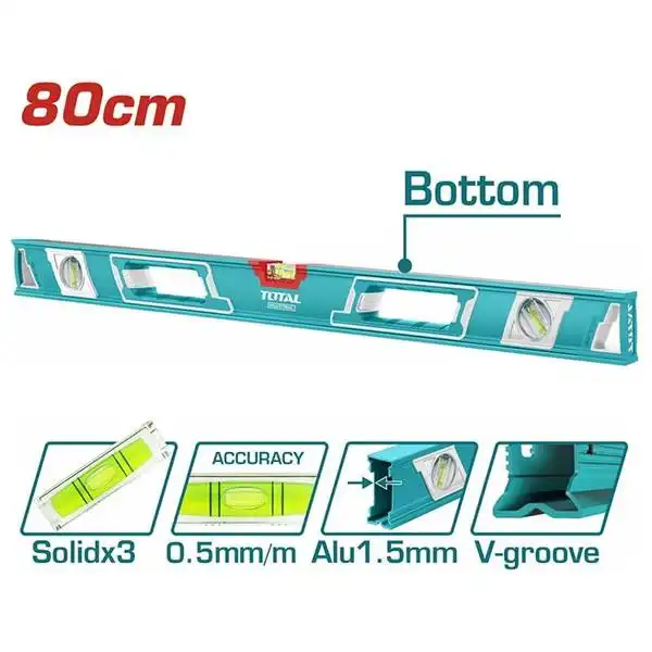 800mm Thước thủy (không từ) Total TMT28086