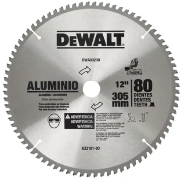 80T Lưỡi cắt nhôm gỗ 305mm Dewalt DWA03230-B1
