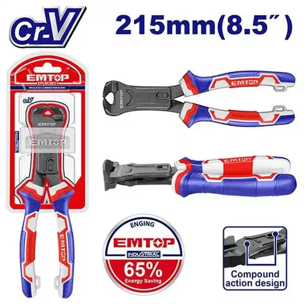 8.5 inch Kìm càng cua cao cấp trợ lực 65% Emtop EPLRCE0851