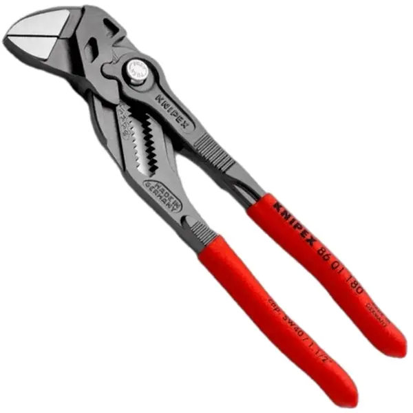 86 01 180 Knipex Kìm Mỏ Lết mở ốc 40 mm, size 180mm