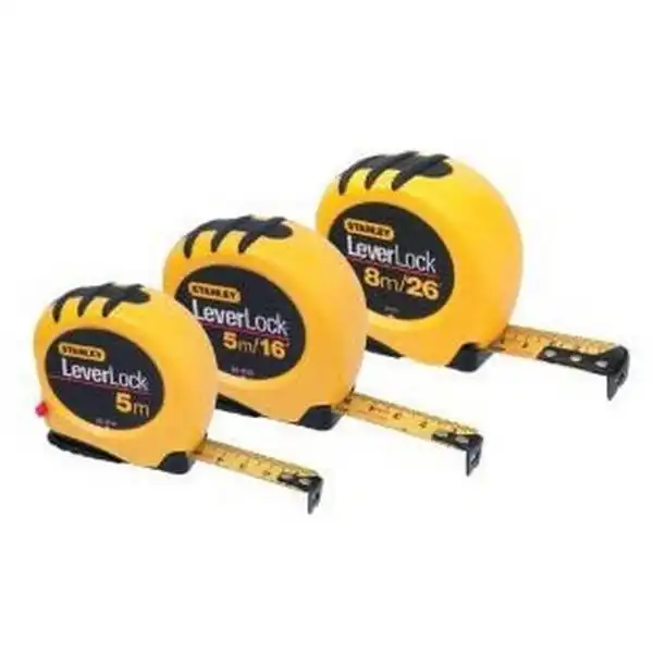 8m Thước cuộn lá thép LeverLock Stanley 30-828