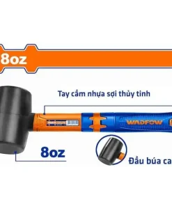 8Oz (220g) Búa cao su đen cán nhựa Wadfow WHM7301