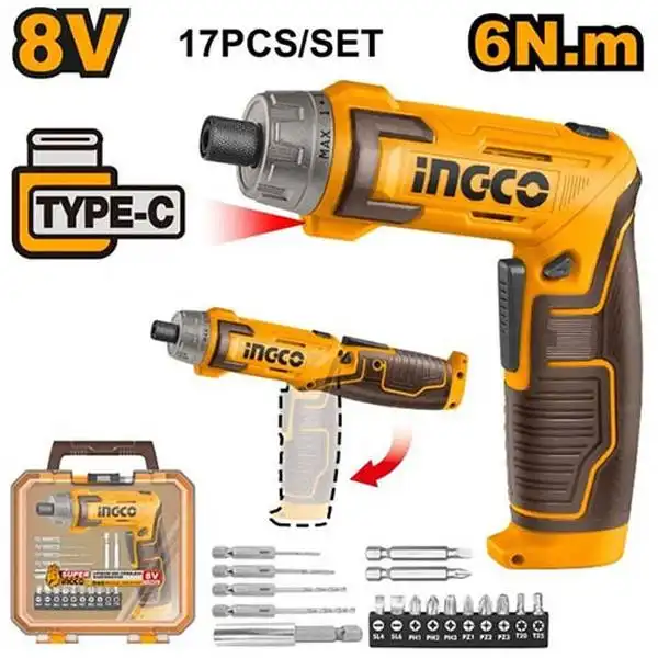 8V Máy siết vít dùng pin Ingco CSDLI08025