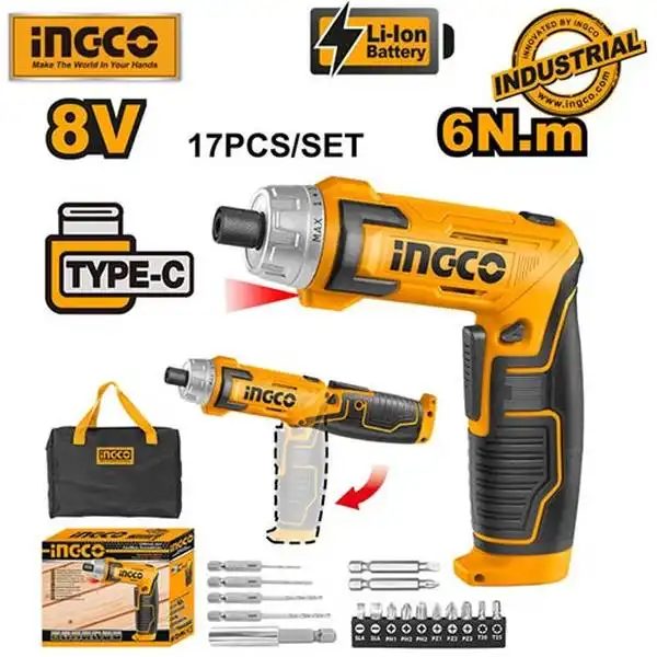 8V Máy siết vít gập dùng pin Ingco CSDLI0802