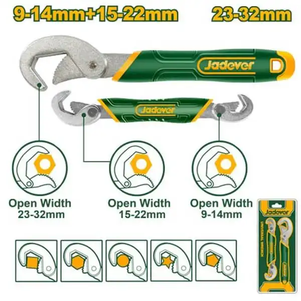 9-32mm Bộ cờ lê đa năng Jadever JDUW1103