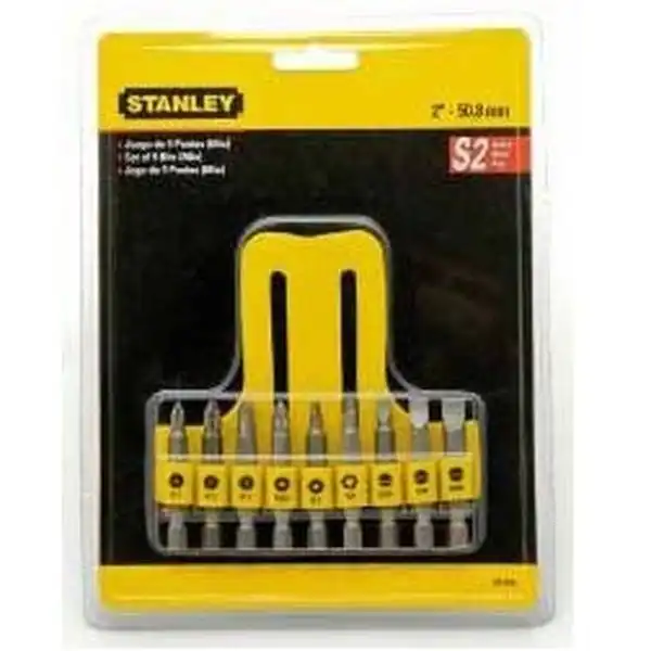 9 chi tiết Bộ đầu vít Stanley 68-070