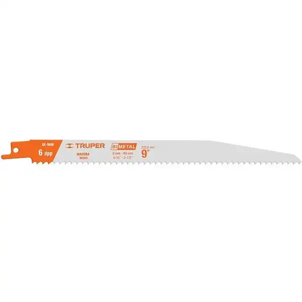 9 inch (230mm) Lưỡi cưa kiếm gỗ Truper 10788 (SE-96M)