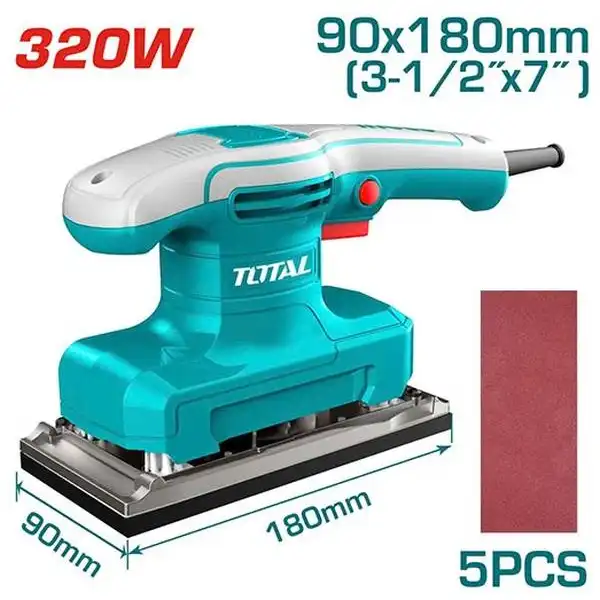 90x180mm Máy chà nhám chữ nhật 320W Total TF1301836